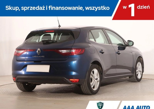 Renault Megane cena 52000 przebieg: 76036, rok produkcji 2018 z Pyrzyce małe 191